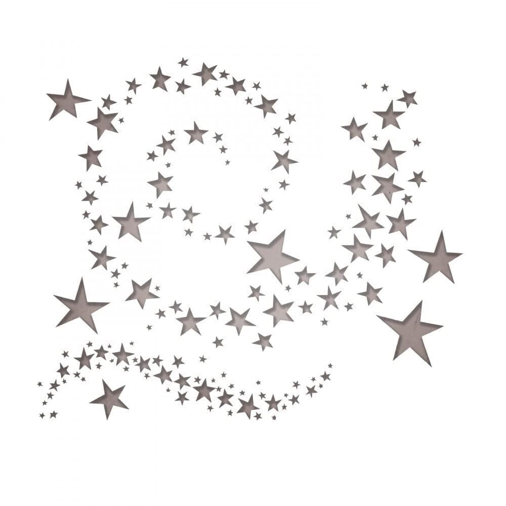 Swirling Stars Sizzix Thinlits Thin Metal Star Die Set by Tim Holtz 663095 NEW!