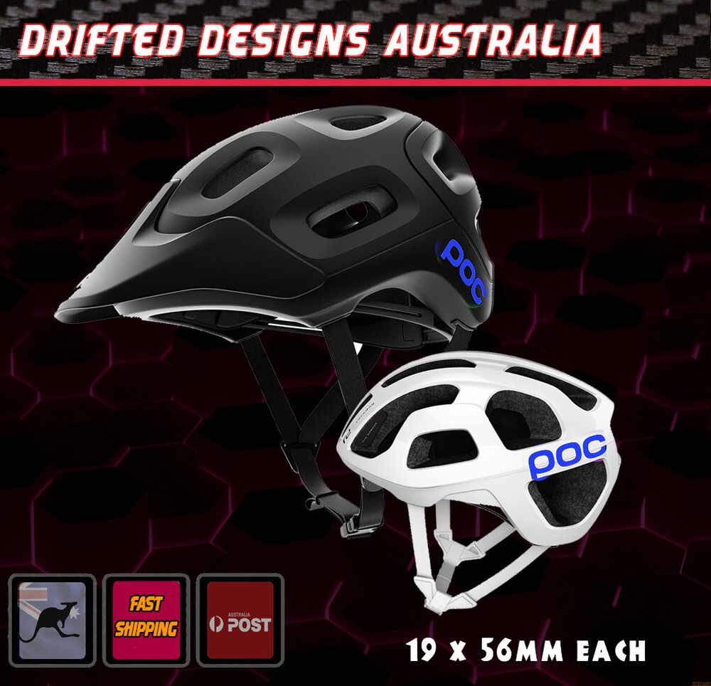 POC Style replacement Decals - set of 3 inc postage