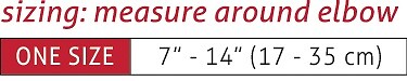 Mueller Adjustable Elbow Support Moderate support Adjustable OSFM, Slip-on Black