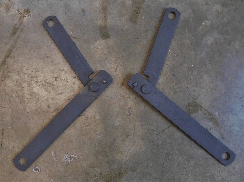 Harley parts Servicar Steel box lid support bracket, these keep your lid open †