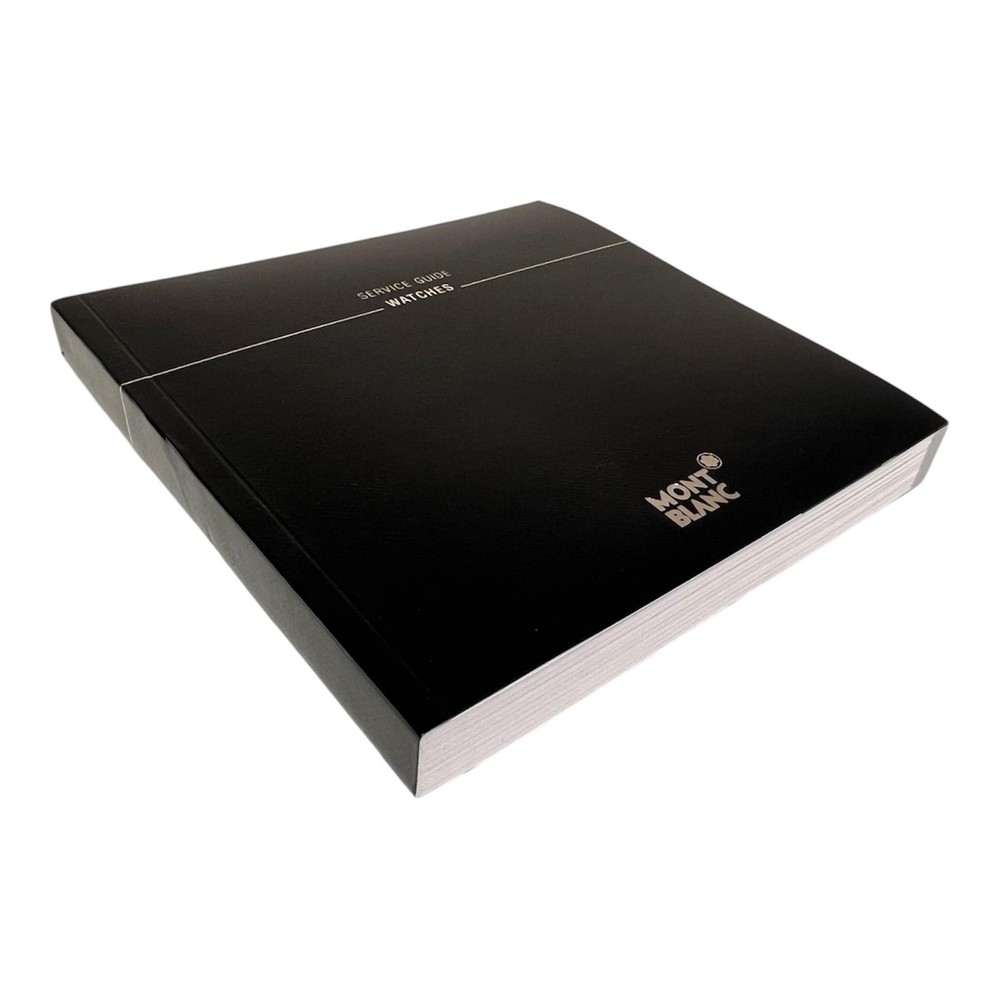 Mont Blanc Watches Booklet Manual
