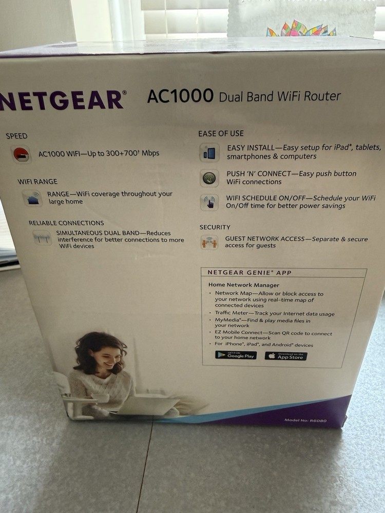 Netgear AC1000 wifi router