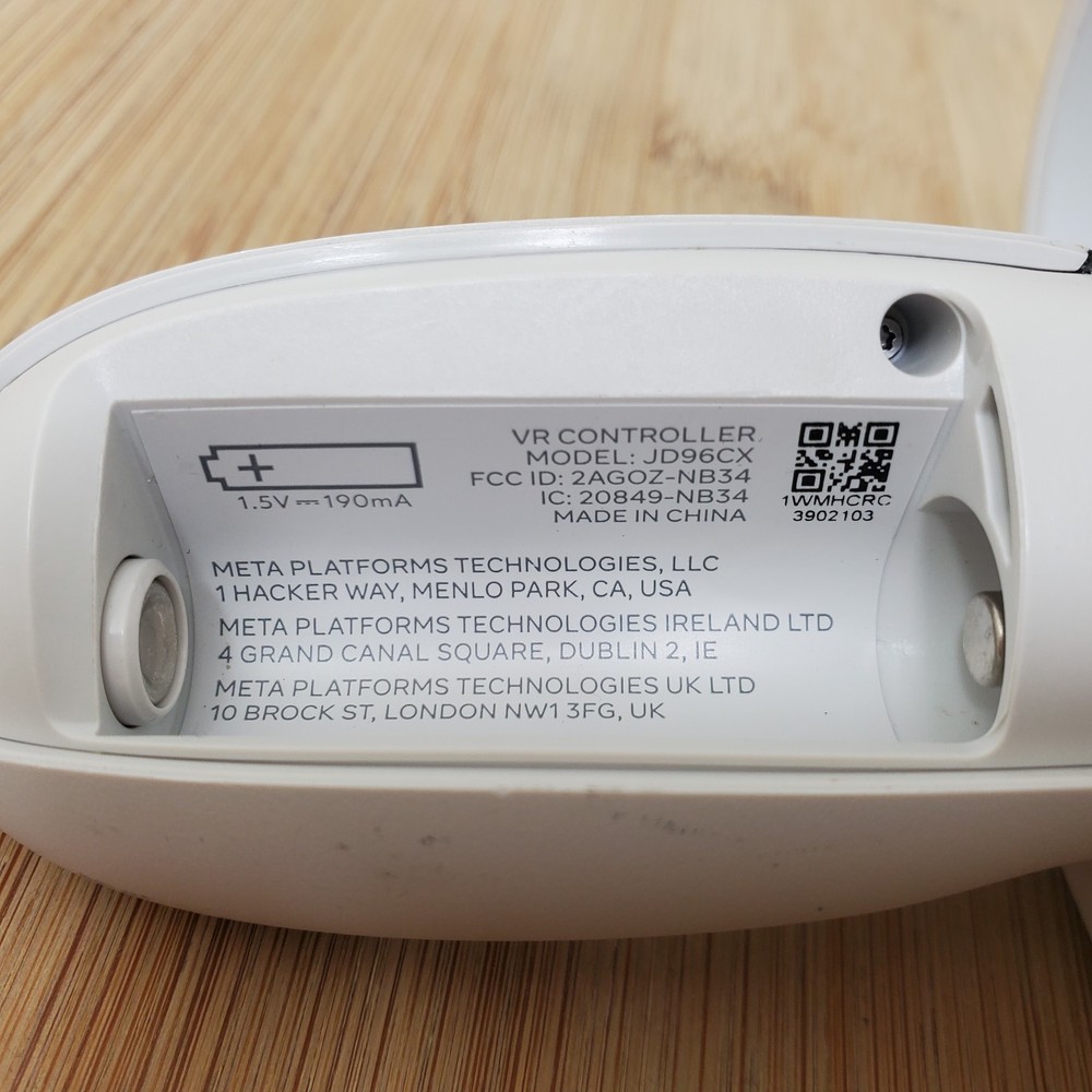 Meta Quest VR Replacemeny RIGHT Controller - JD96CX