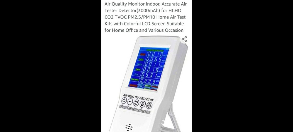 Air Quality Dectector Precision Instrument New Open Box
