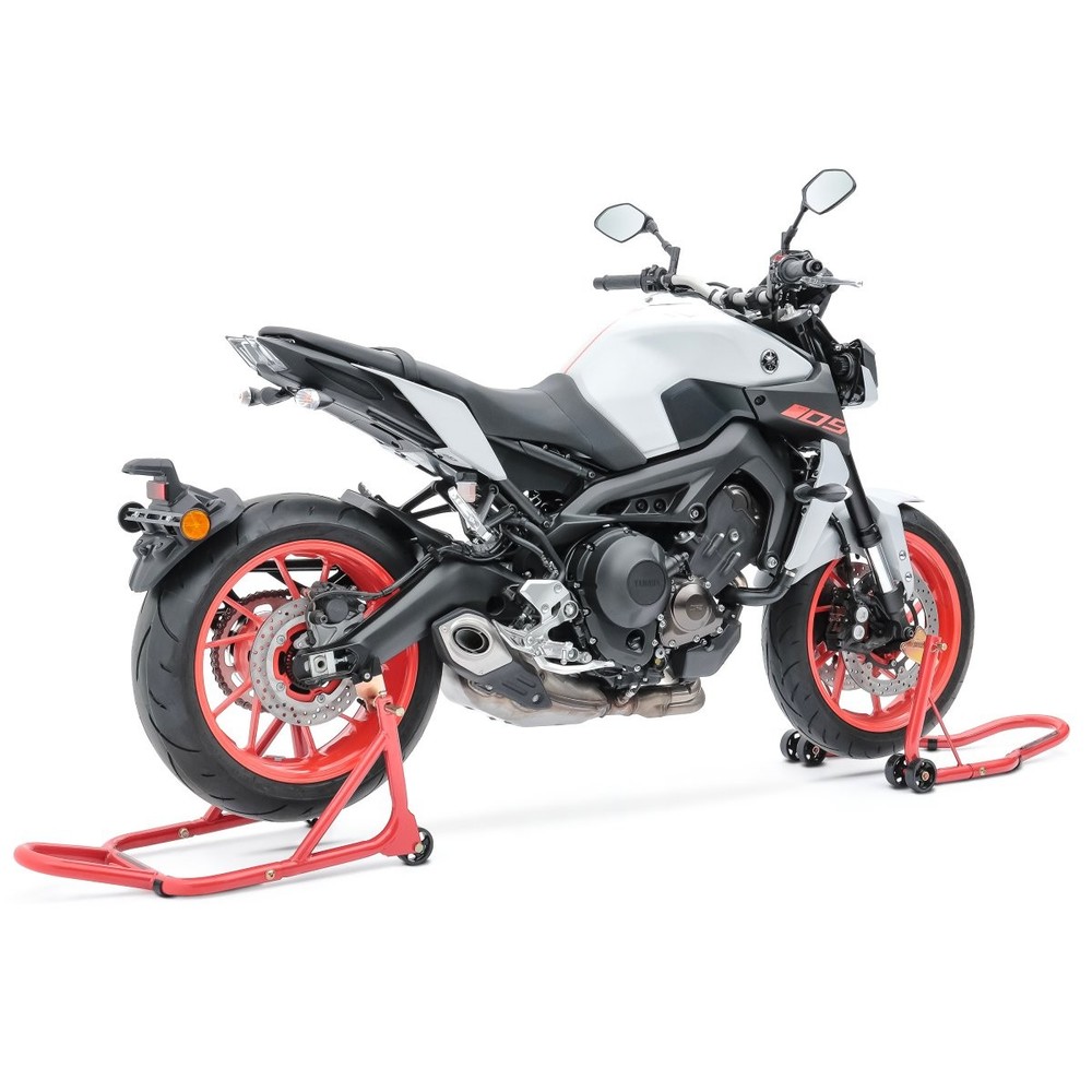 Paddock Stand rear and front for Yamaha XSR 900 / 700 CS red