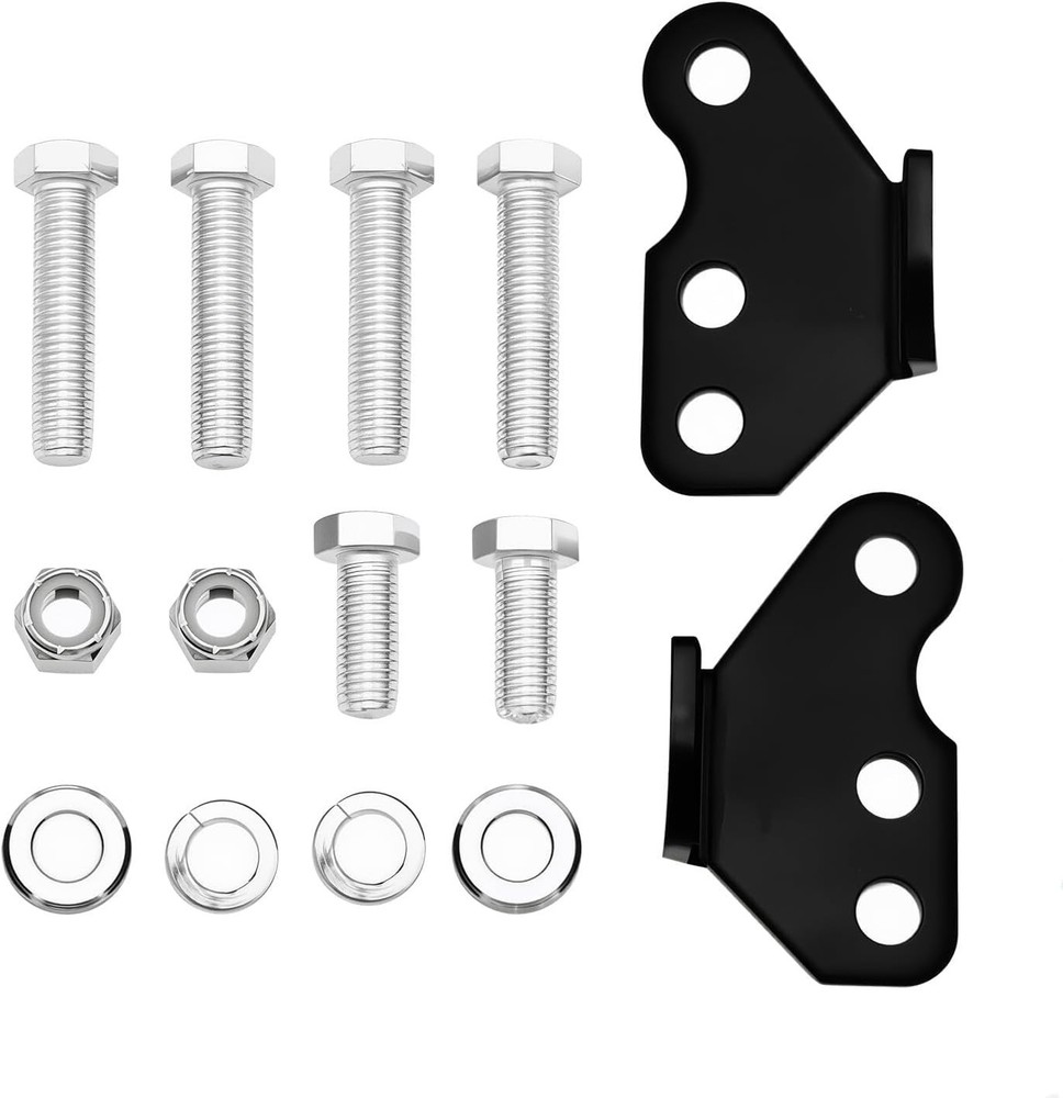 Adjustable 1-2" Rear Lowering Kit Compatible with Harley Touring Models 1993-...