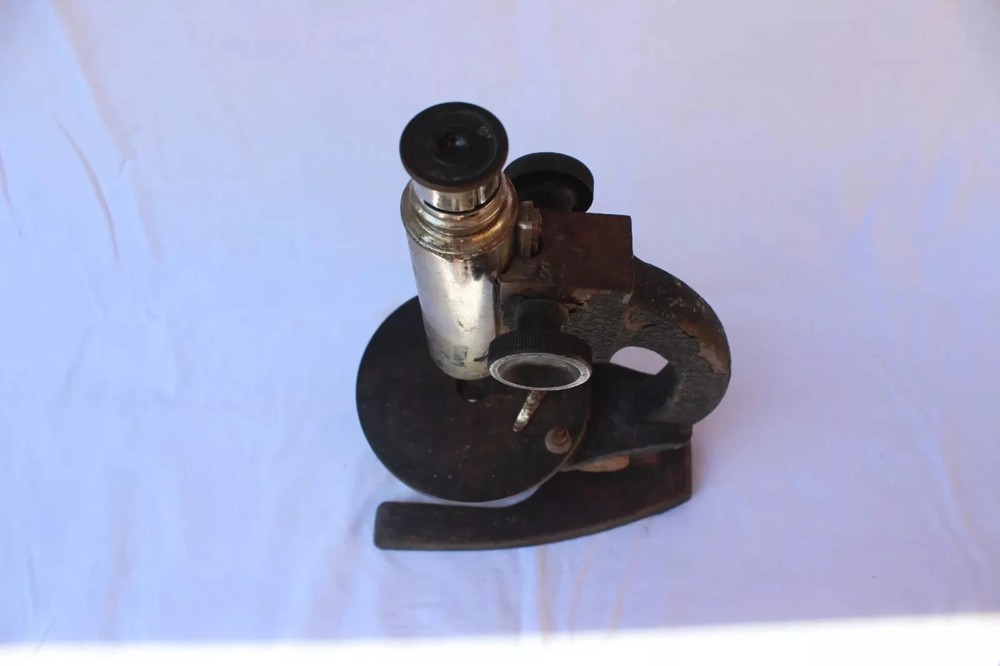 Vintage Soviet MICROSCOPE USSR cccp Measuring device