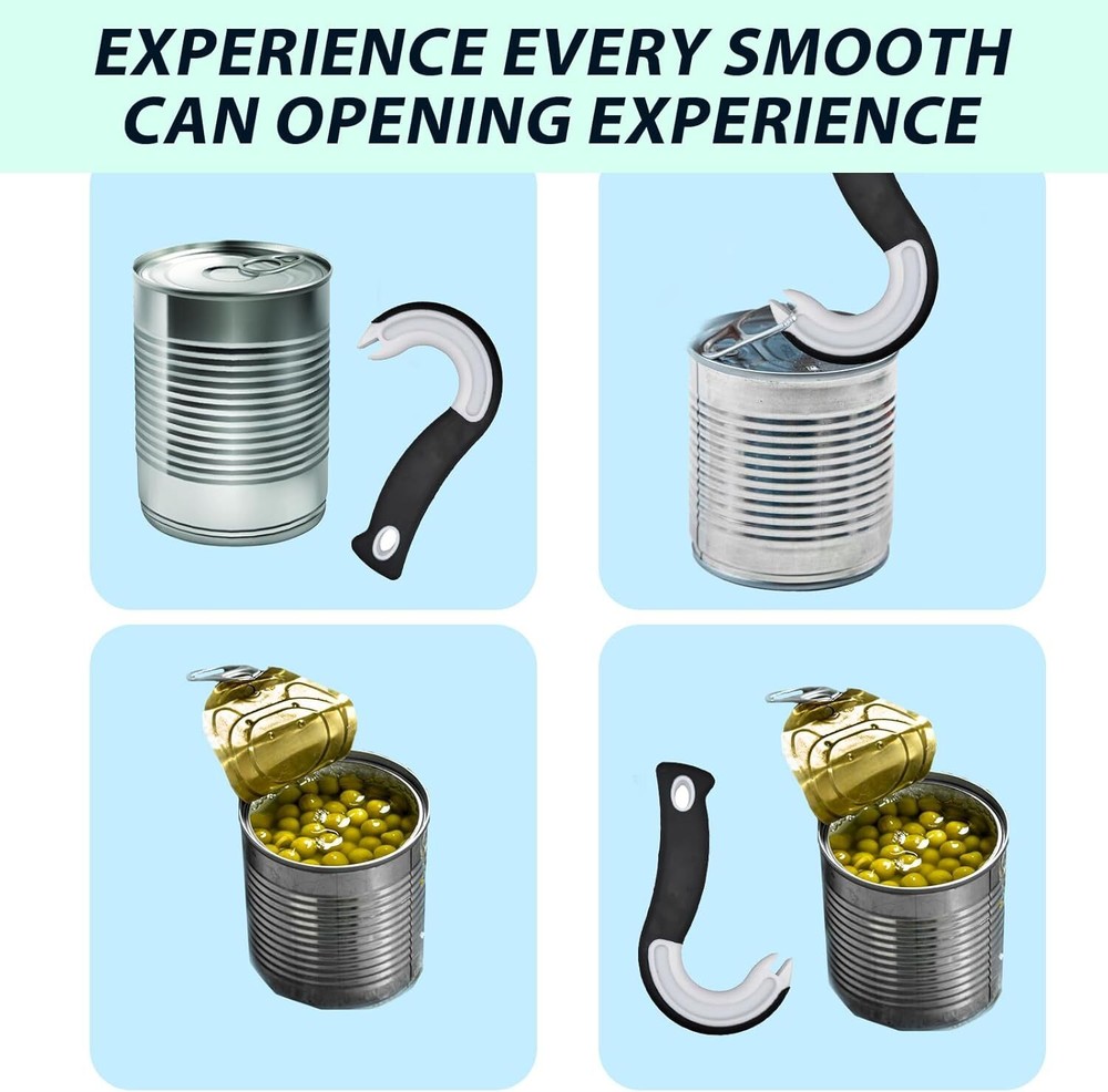 Easy Open Ring Pull Can Opener and Water Bottle Opener Pop Top Tab Puller Sim...