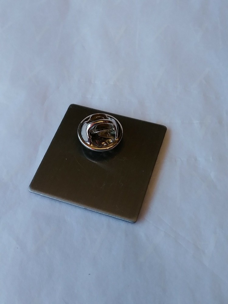 Red Heart Penzeys Square Lapel Pin