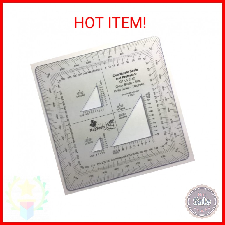 MapTools Military Style UTM/MGRS Coordinate Scale