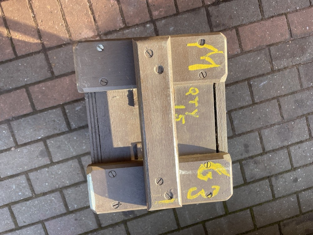 vintage British military ammunition box