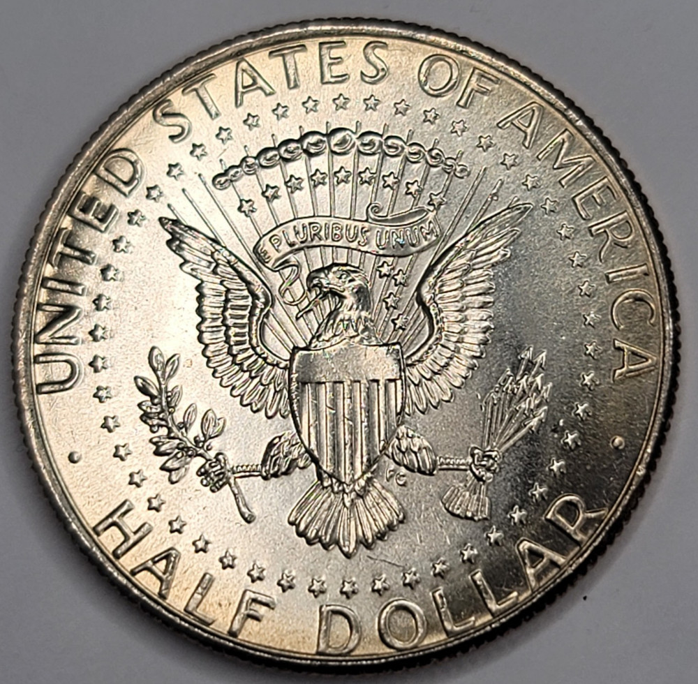2017 D Kennedy Half Dollar Uncirculated from US Mint Roll