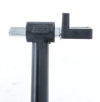 R&G Paddock Stand Elevation Rubber Cups Black (Front/Rear Pair) Universal
