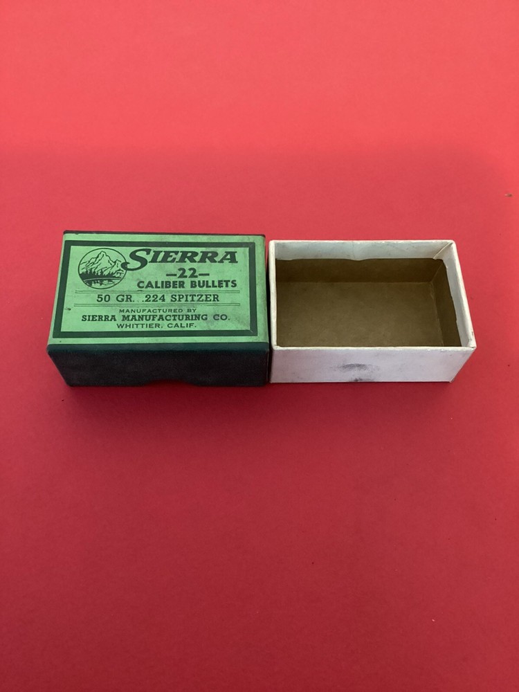 EMPTY Ammo Box Sierra 22