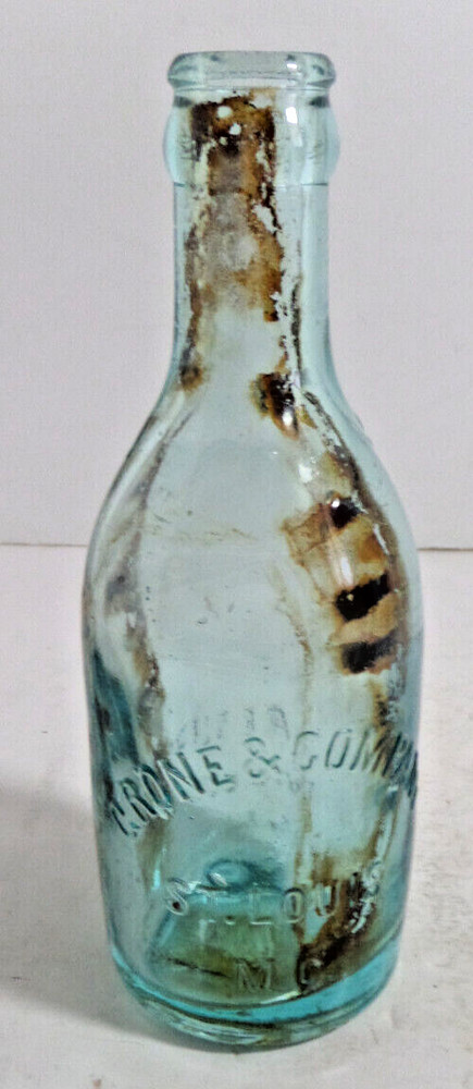 Grone & Company St. Louis Mo. bottle antique EMPTY