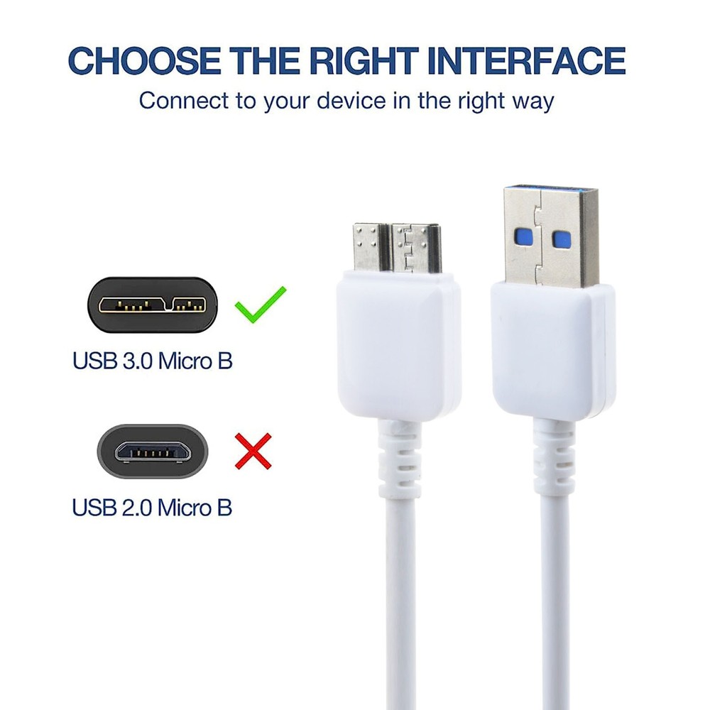 USB 3.0 Cable for Maxone 1TB External Mobile Hard Drive Xbox one/PS4/Mac/Windows