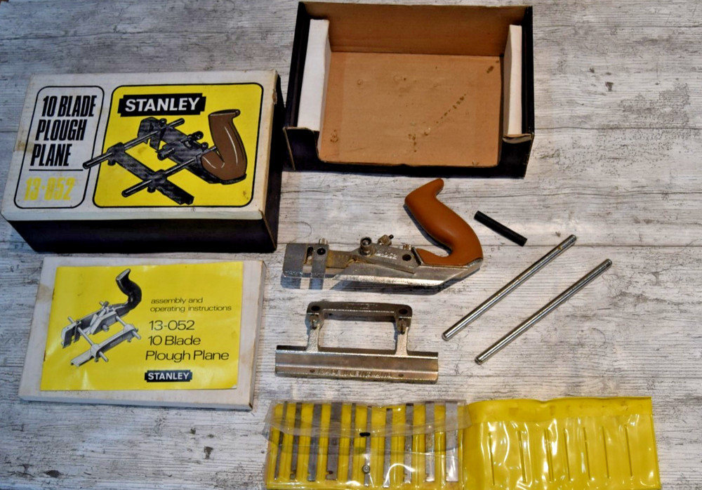 Stanley Plough Plane 13-052 - Vintage - Boxed