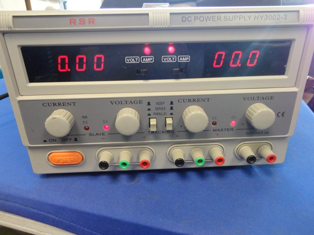 * RSR HY3002-3 DC POWER SUPPLY very nice powers on no testing