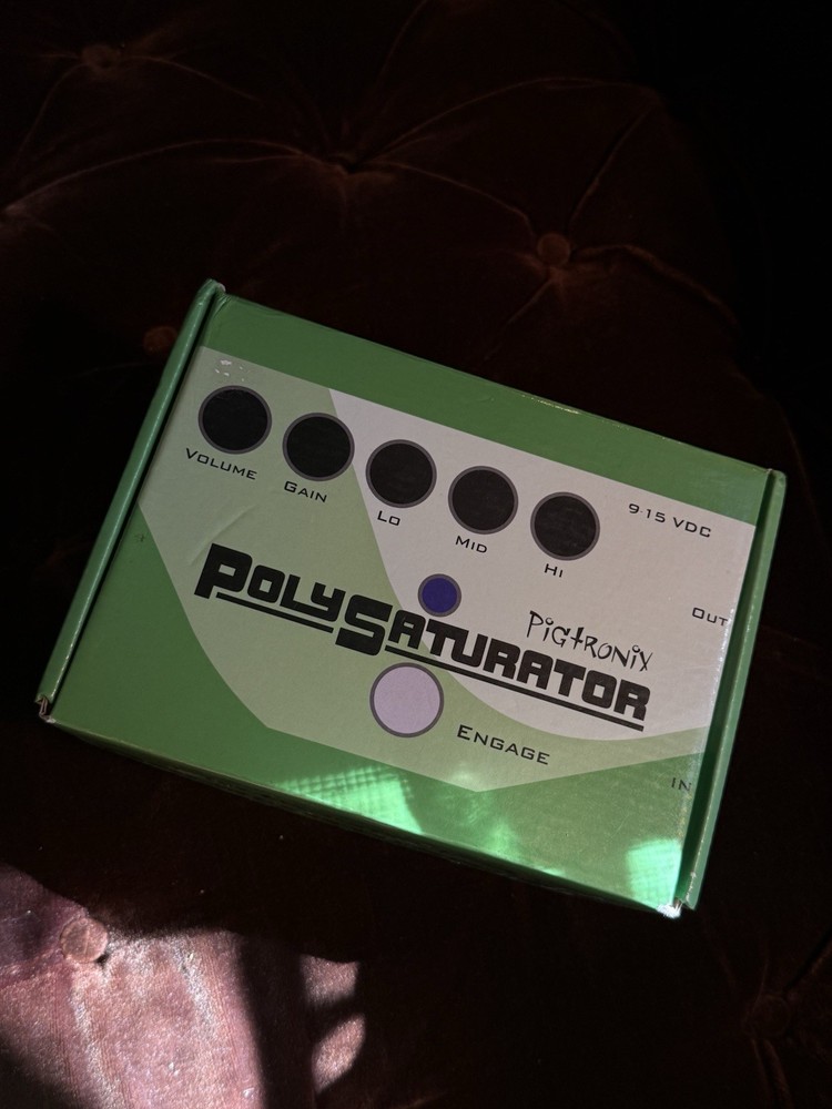 NEW Pigtronix PolySaturator 2013 Green