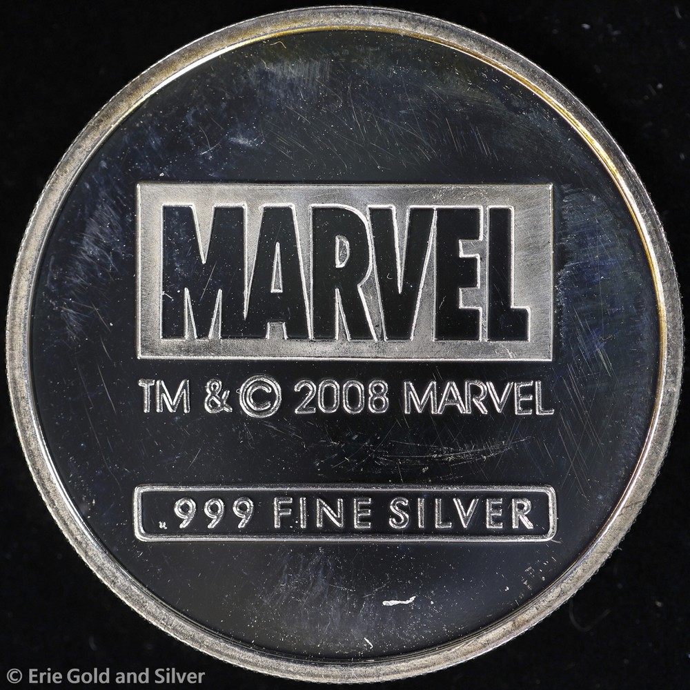 2008 USPS Ultimate Marvel Collection Abomination .999 Silver Medallion