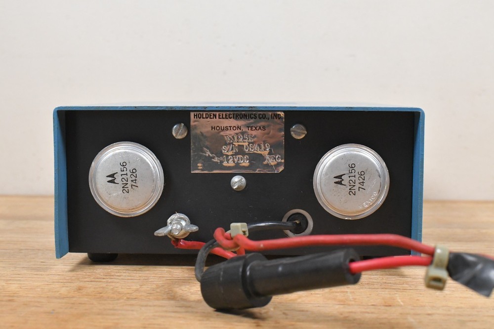 Vtg HEC Holden Electronics M125E/ML-250 6JU6 Linear Amplifier UNTESTED