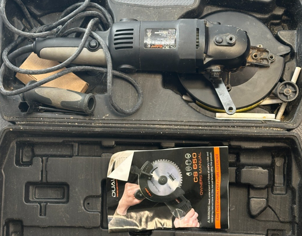 DualSaw Destroyer CS 650 6-1/4" Counter Rotating Double Blade Circular Saw