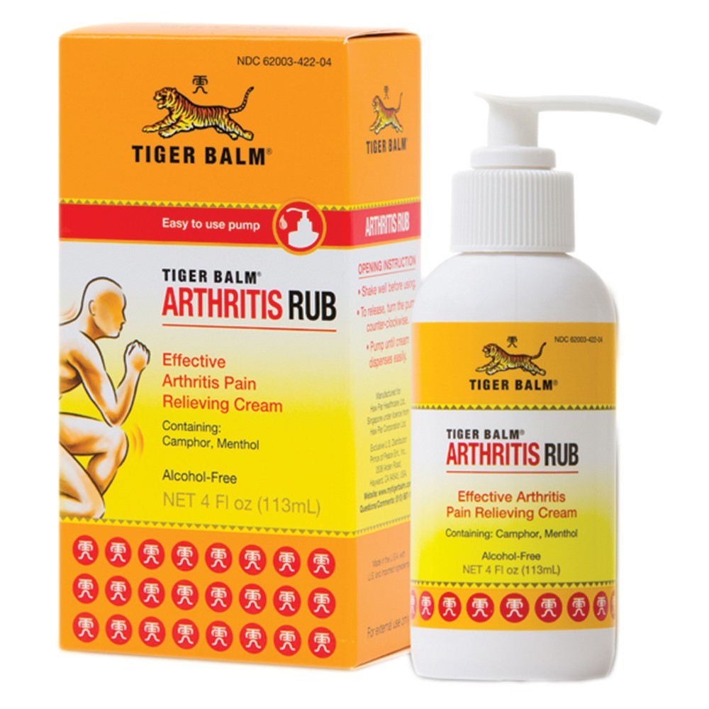 TIGER BALM ARTHRITIS RUB, 4-OZ. BOTTLE