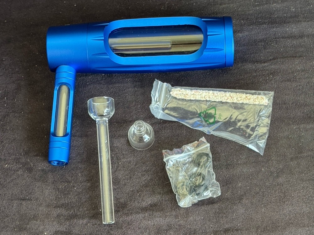 Zenpuff Water Bong - Blue - With Extras