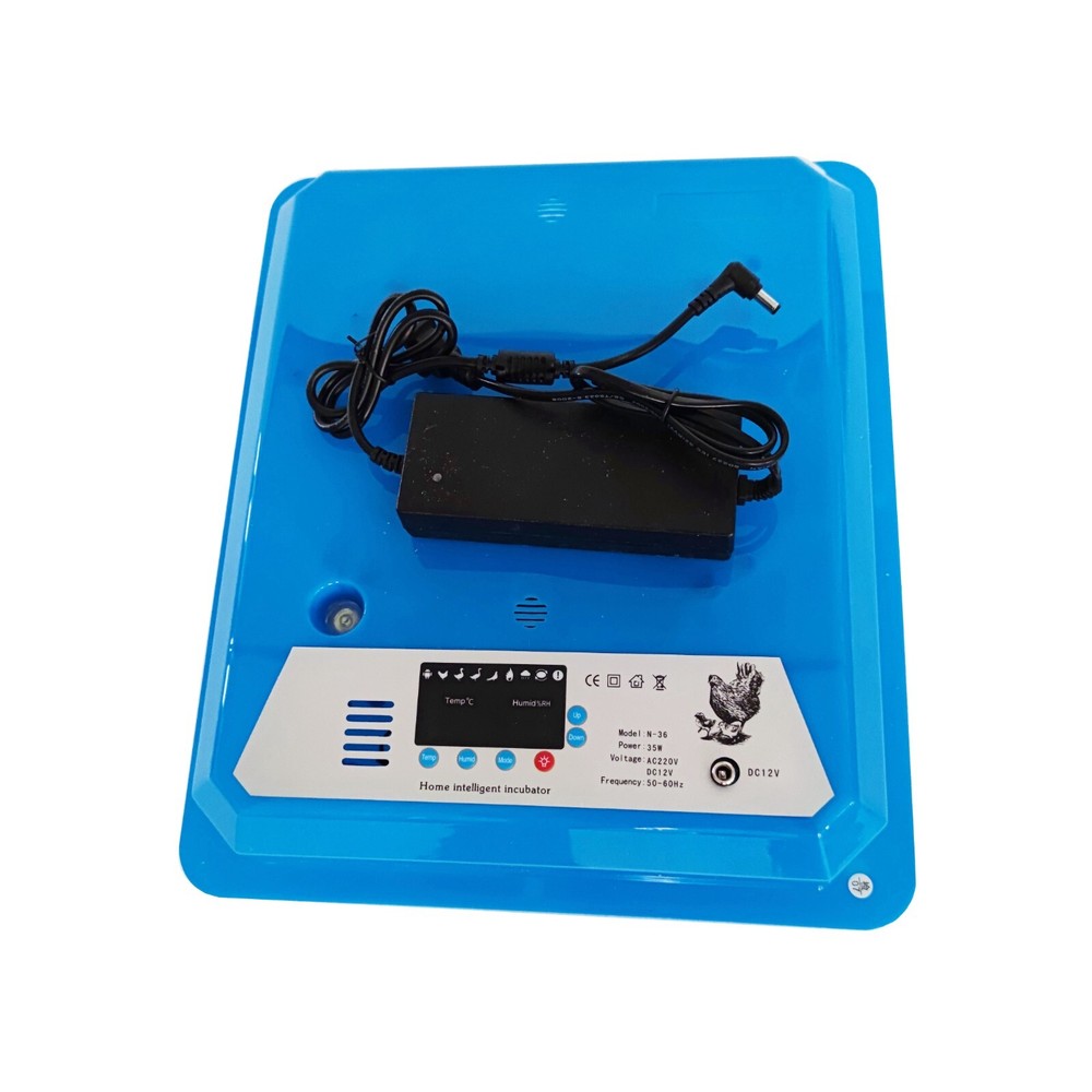 36 Egg Incubator Temperature Control Automatic Digital Quail Hatcher Breeder