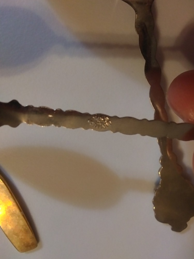 Vintage Commemorative Spoons. 2 Canada.