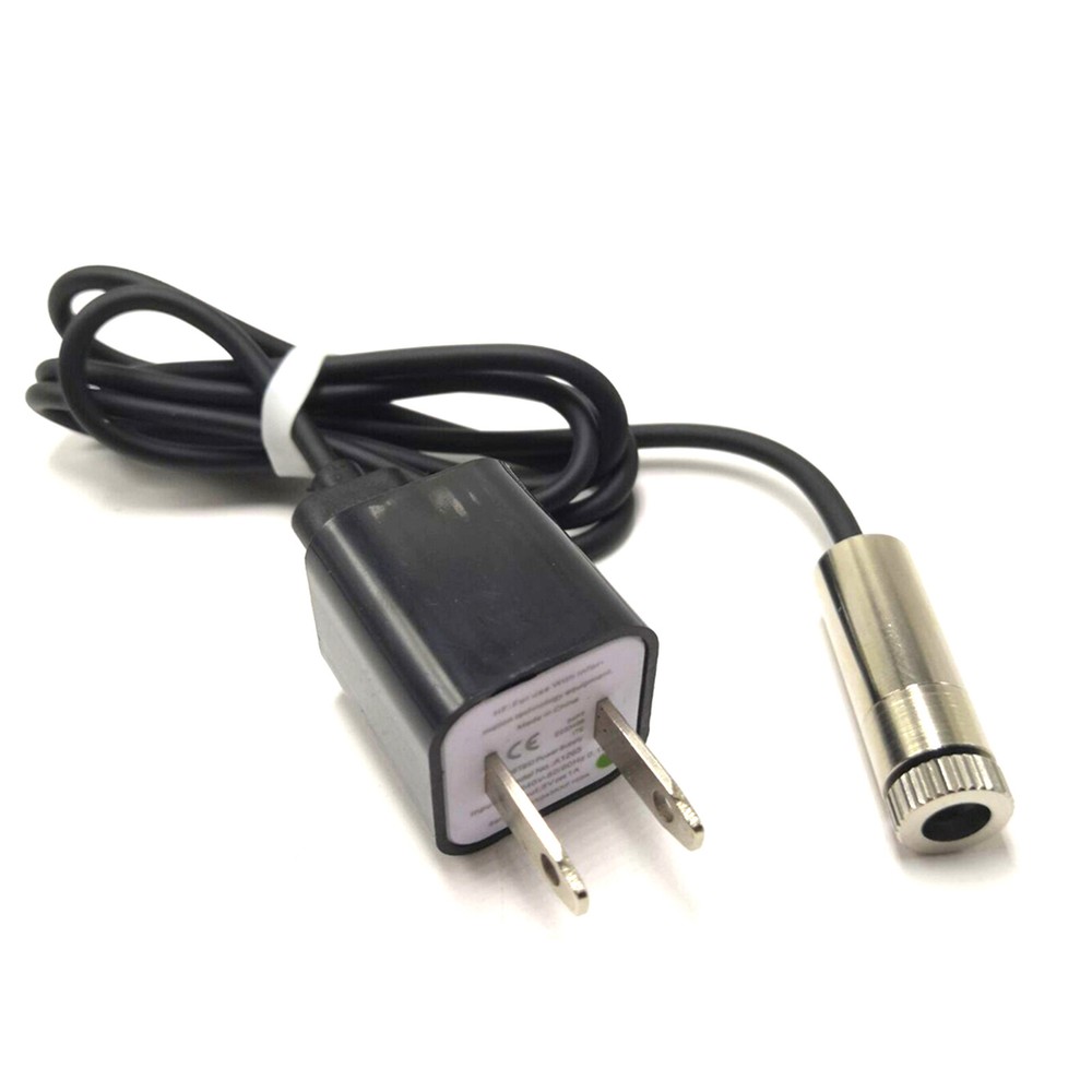 Focusable 650nm 30mW Dot/Line/Cross red Laser Diode Module with USB + Adapter