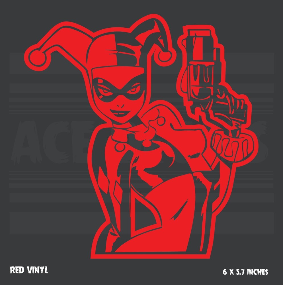 Harley Quinn - Batman Comic Vinyl decal sticker
