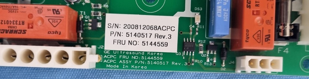 GE LOGIQ P5 - ACPC BOARD - 5144559