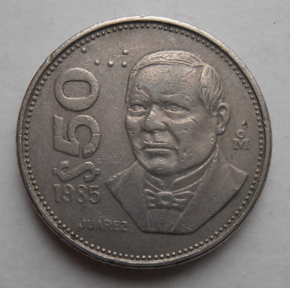 MEXICO 50 PESOS 1985
