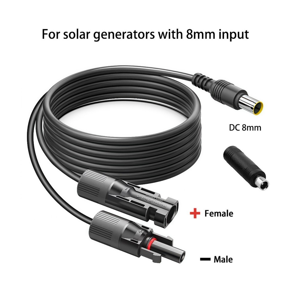 Solar Cable with Solar Panel Connector for Jackery Explorer 500/290/240/160