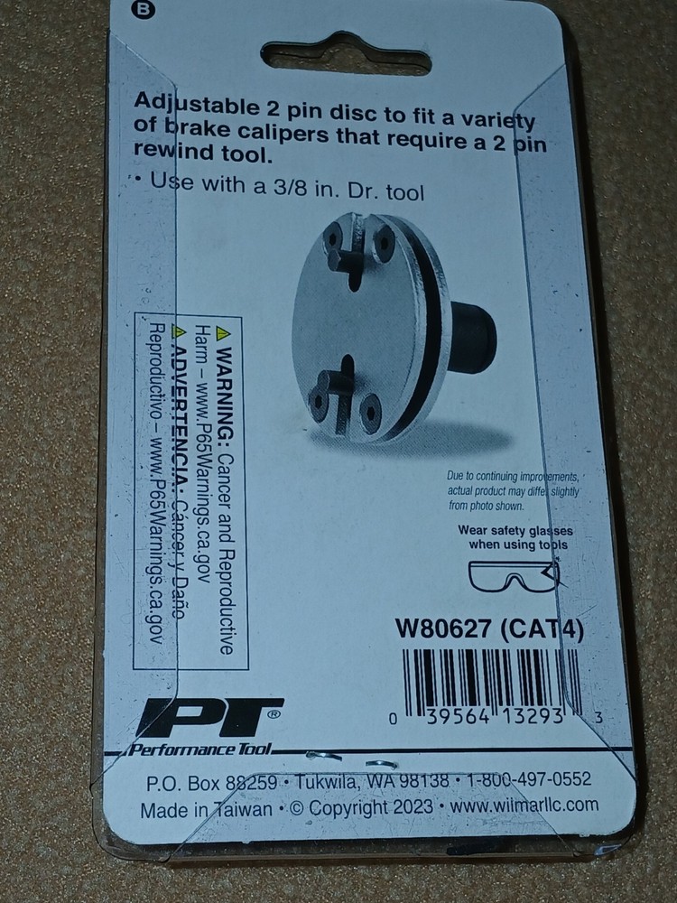 NEW Performance Tool W80627 2 Pin Caliper Tool