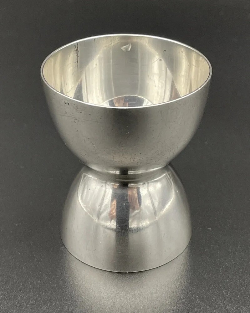 Reed & Barton Sterling Silver Egg Cup Mid Century Modern No Monogram