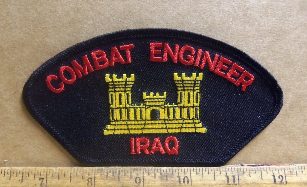 US Army - Combat Engineer - Iraq Embroidered Patch
