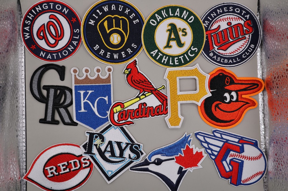 Baseball Patch Iron-On Sew-On Embroidered Applique Patches