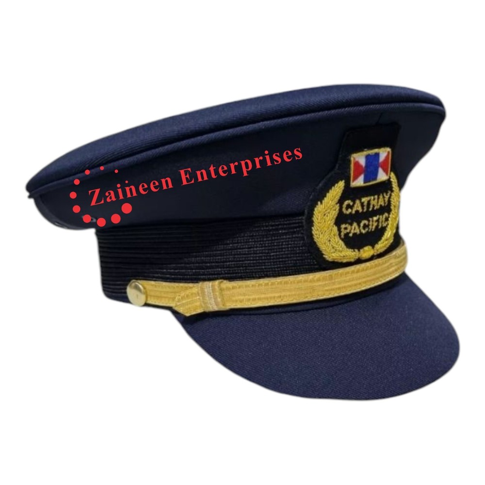 Cathay Pacific Airline Pilot Cap Replica made To Order
