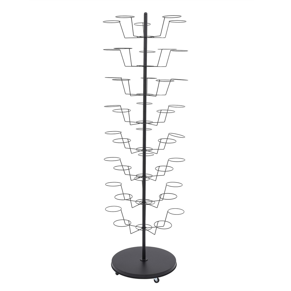 Hat Rack, Freestanding Hat Display Stand, 8-tier Hat Holders