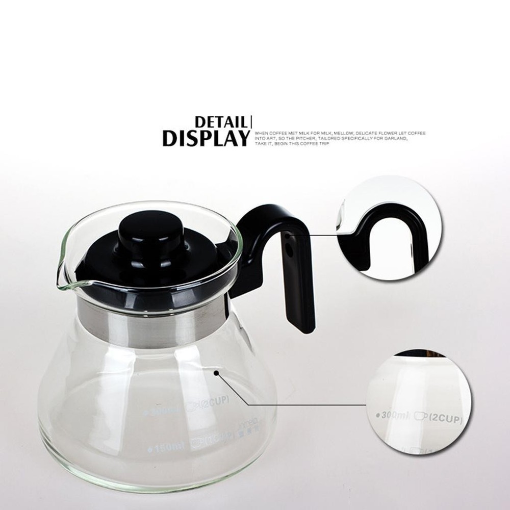 300 Server Glass Range Coffee Carafe Coffee Maker Serving