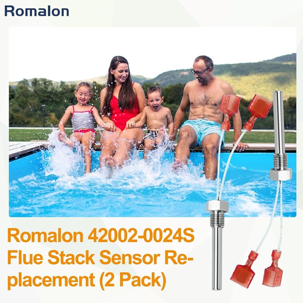 Romalon 42002-0024S Stack Flue Sensor Temperature Replacement...
