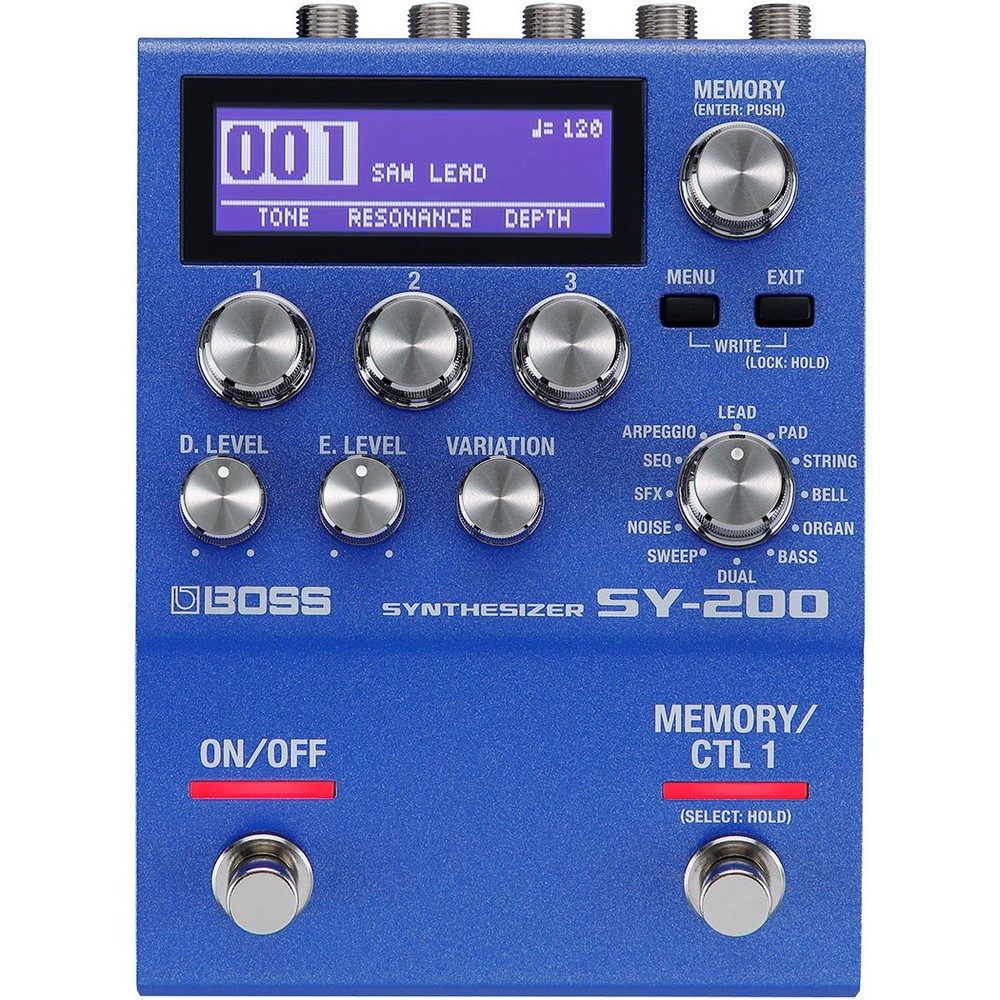 Boss SY-200 Synthesizer Effects Pedal