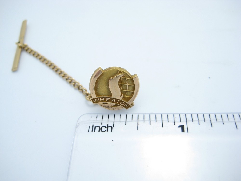 Wheaton Van Lines Gold Filled Tie Tack Or Pin