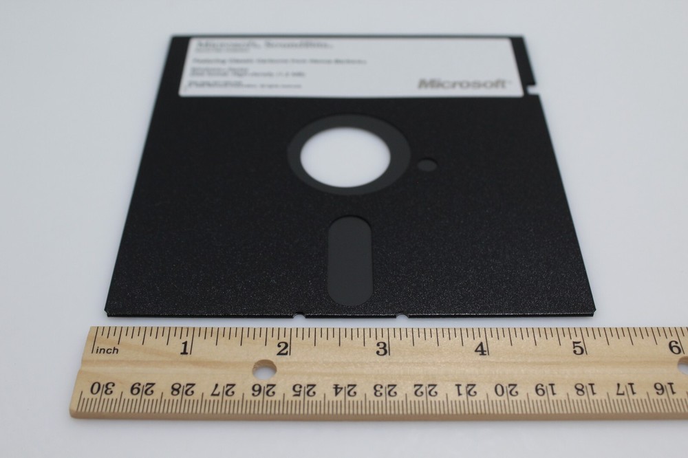 Microsoft SoundBits: Sound Clip Collection 5 1/4" Floppy Disk - Microsoft, 1992