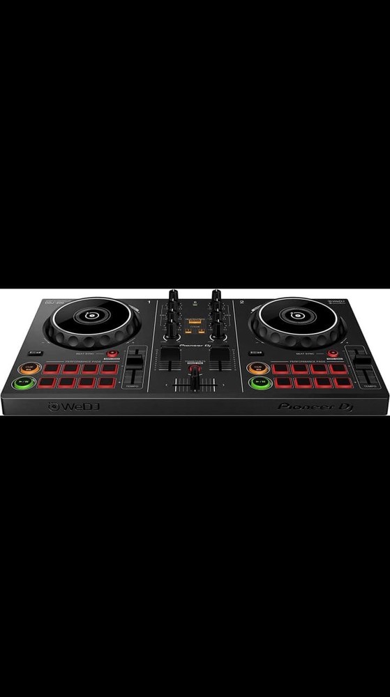 Pioneer DJ DDJ-200 Double Deck Controller Black Performance Pads USB Interface