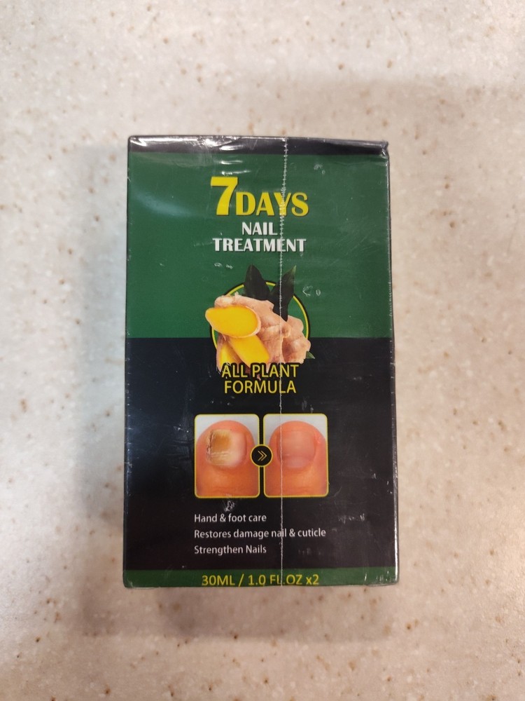 Herbal Nail Care Solution 30ml x2 Ginger Extract Natural Hydrating