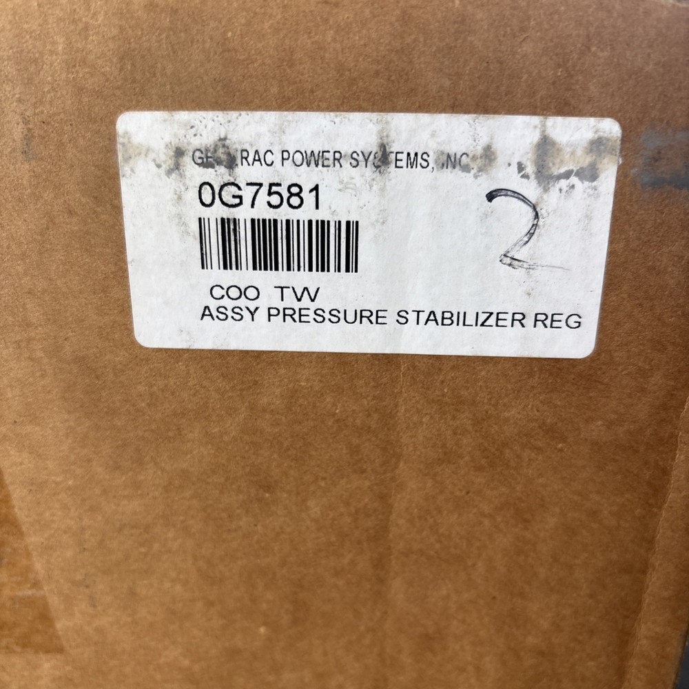 Generac 0G7581 Assembly Pressure Stabilizer Regulator