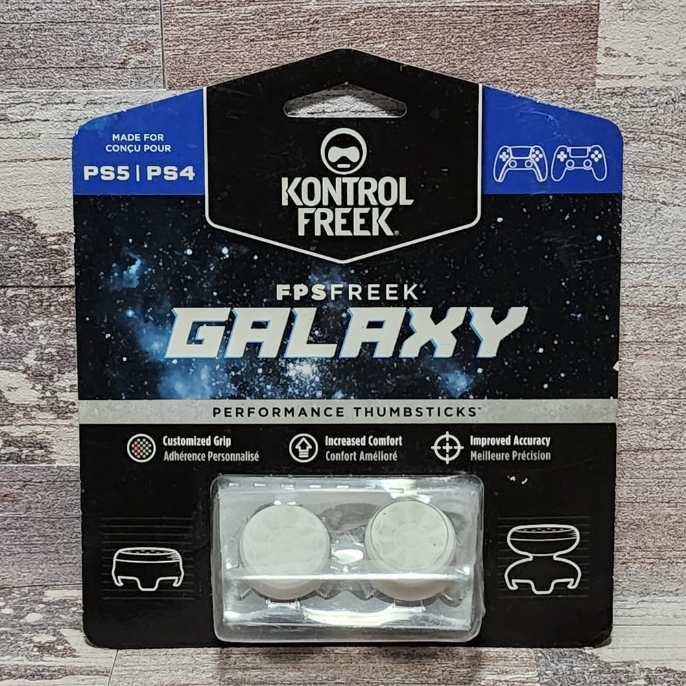 New KontrolFreek Galaxy Boost Kit for PS4 PS5 Controller Thumbstick